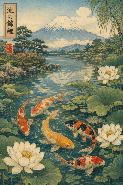 Koi Lotus Fuji II