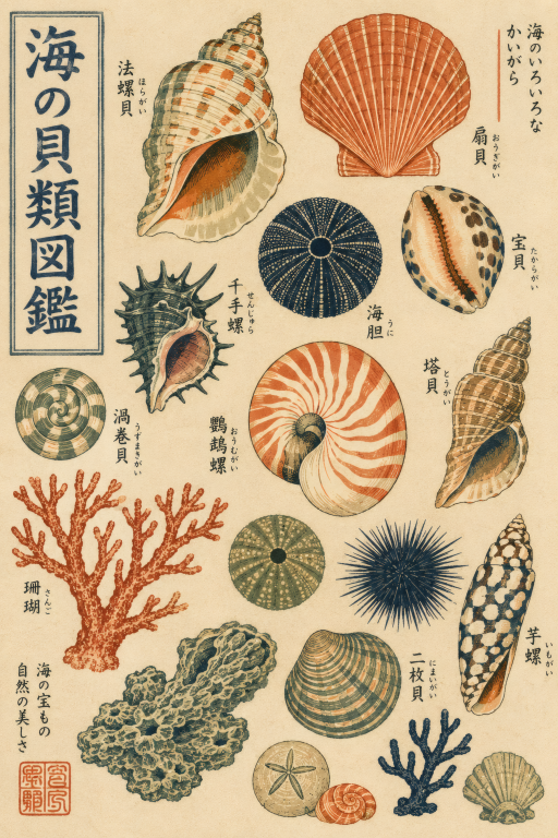 Ocean Shell Chart