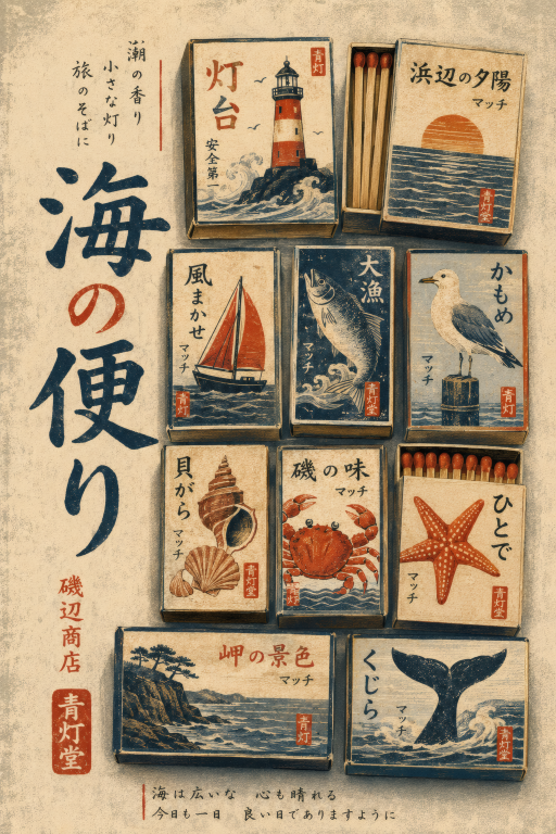 Ocean Matchbox Art