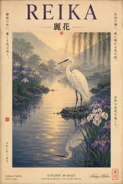 Reika Heron Poster