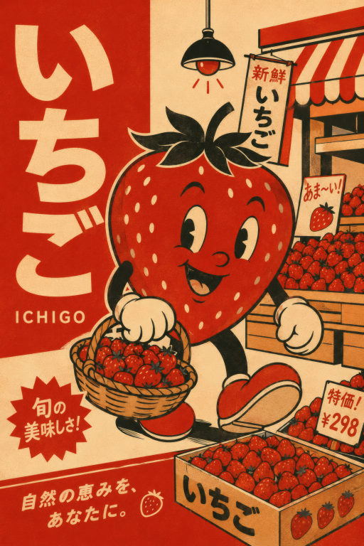 Strawberry Mascot