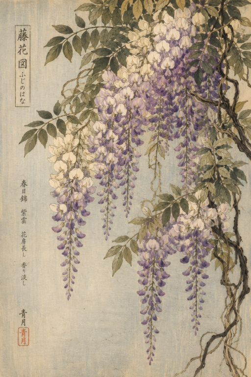Wisteria Botanical