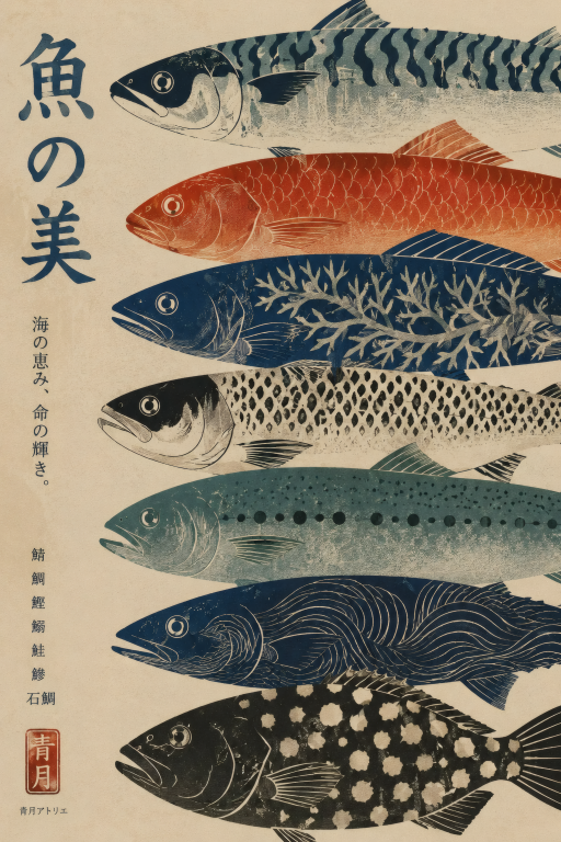 Japanese Fish Chart