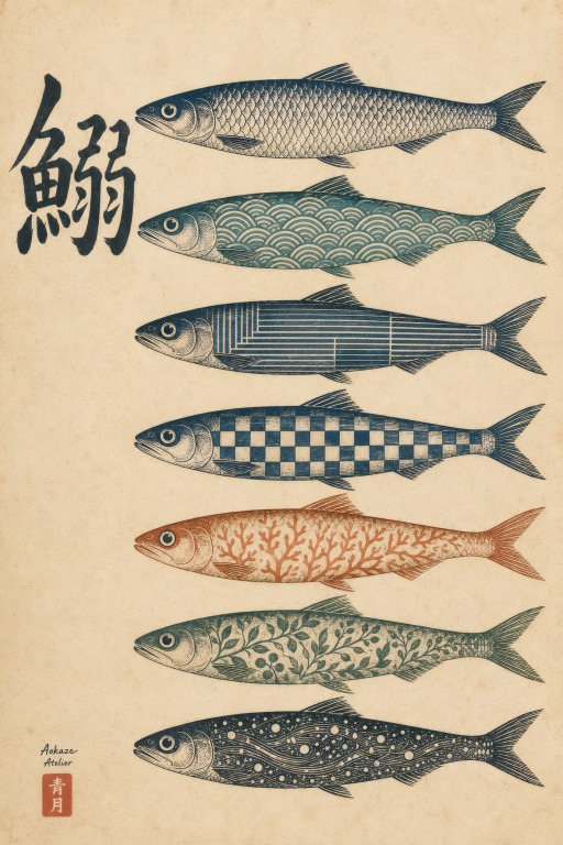 Vintage Fish Chart