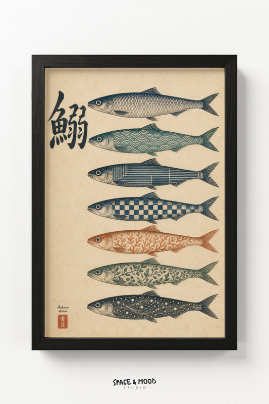 Vintage Fish Chart