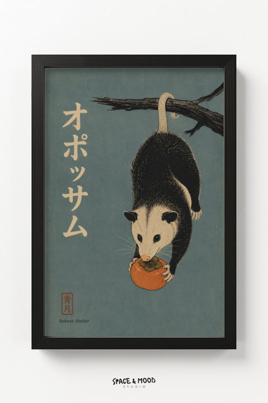 Opossum with Kaki