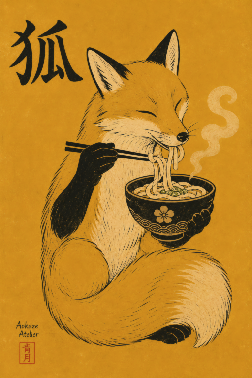 Fox Ramen Noodles