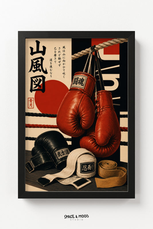 Boxing Gloves Poster