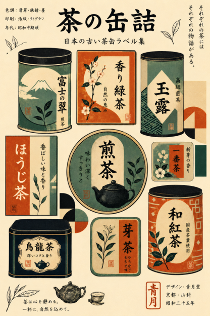 Japanese Tea Chart