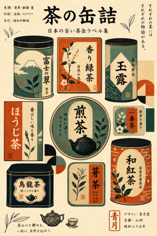 Japanese Tea Chart