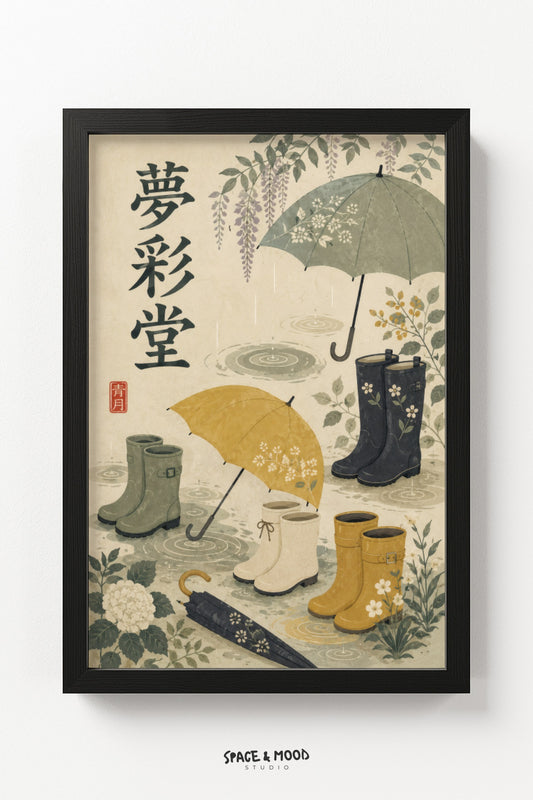 Rain Boots Umbrellas
