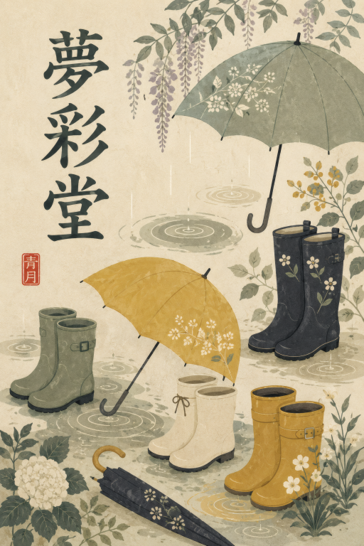Rain Boots Umbrellas