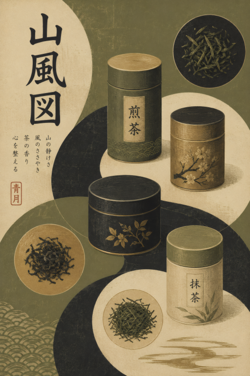 Japanese Tea Tins