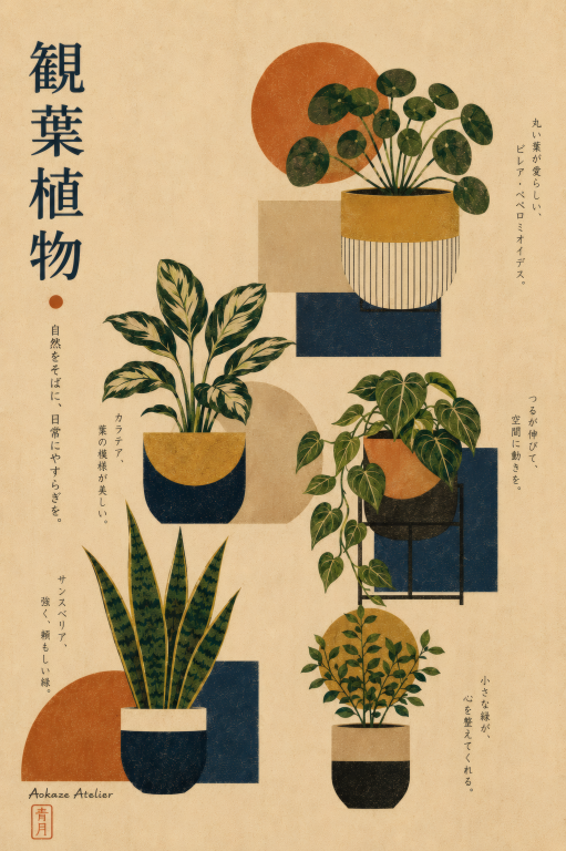 Tropical Plant Shelf