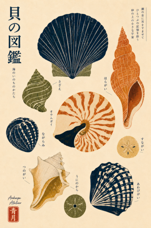 Ocean Shell Chart II