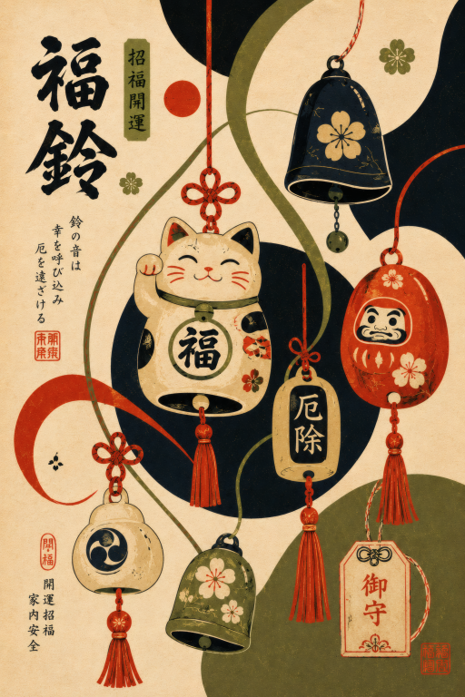 Lucky Cat Charms