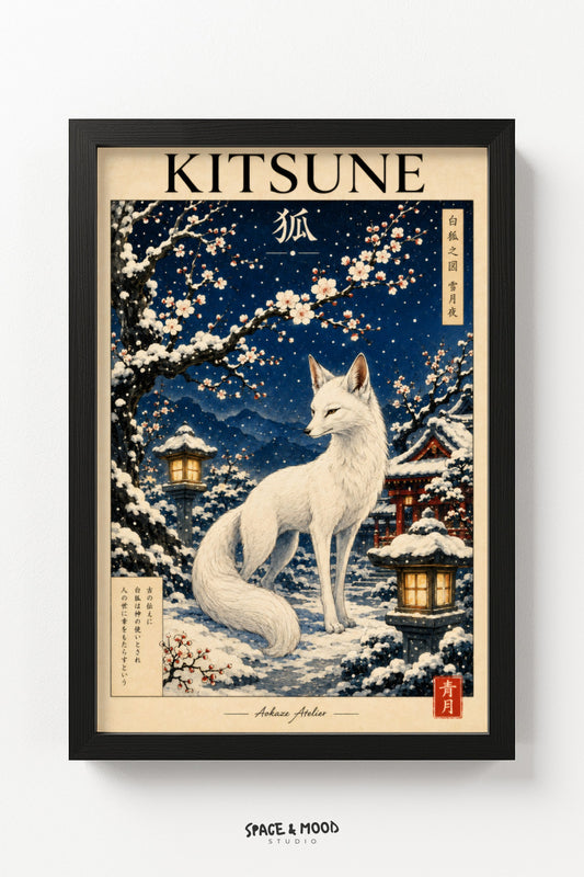 Kitsune Winter Fox