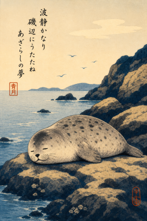 Seal Ocean Rocks