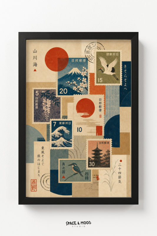 Vintage Stamp Collection