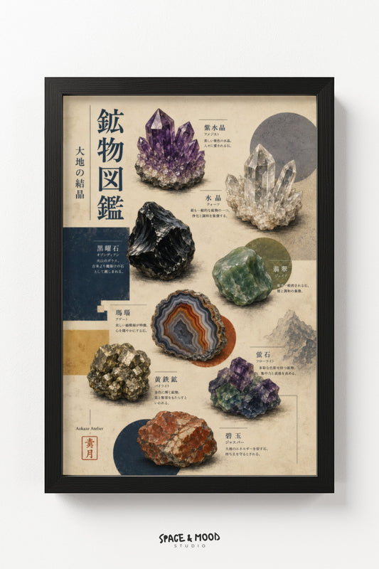 Crystal Mineral Chart