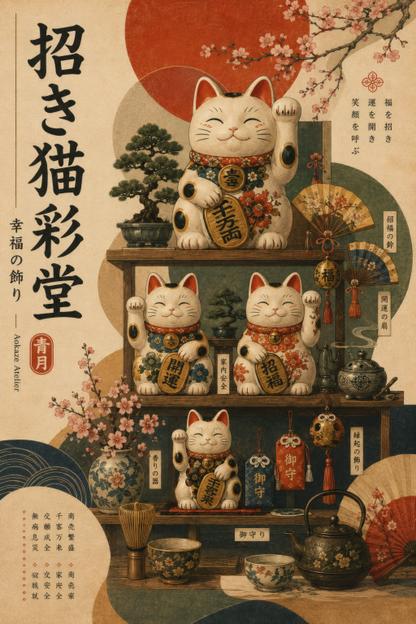 Maneki Neko Shelf