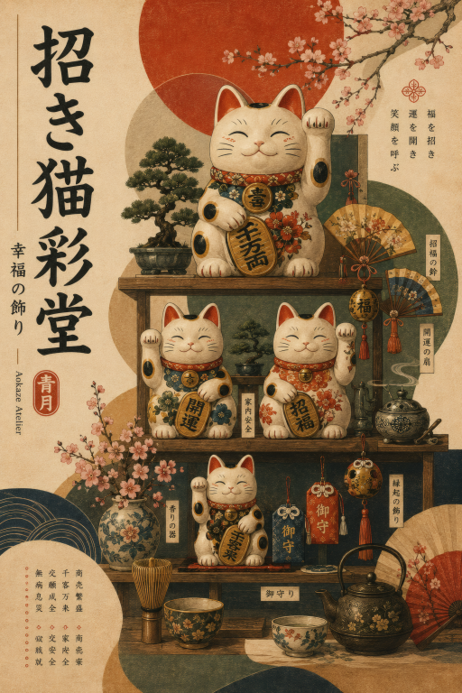 Maneki Neko Shelf