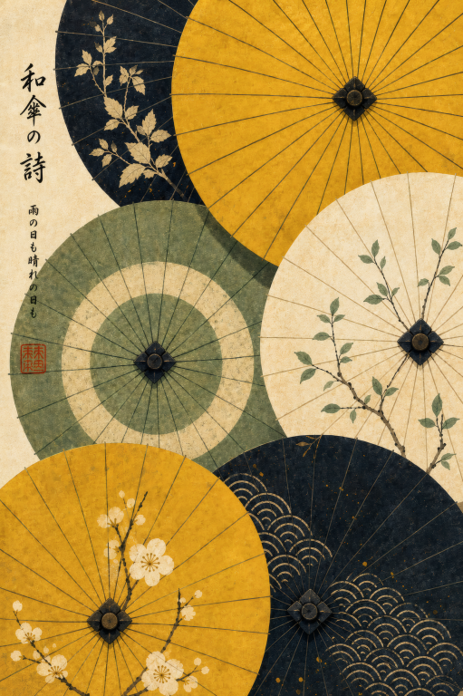Japanese Umbrella Pattern