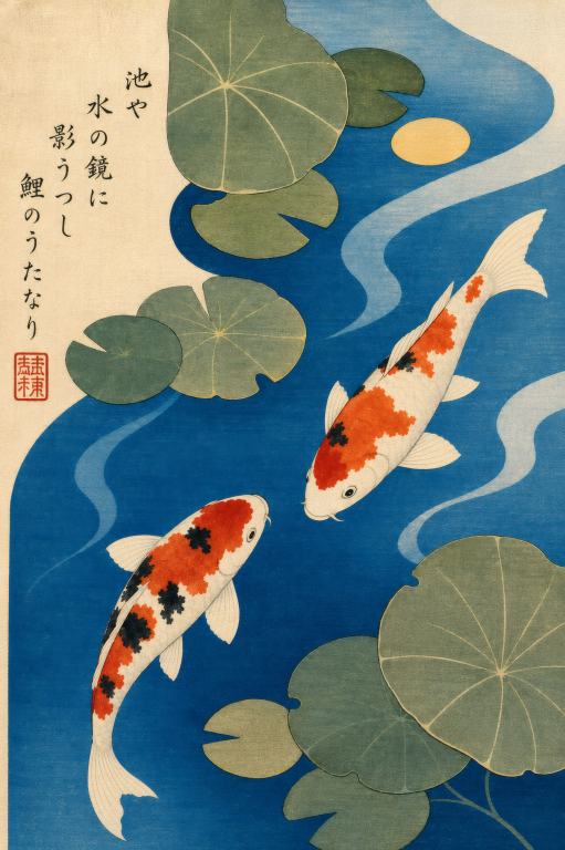 Koi Pond Lily Pads