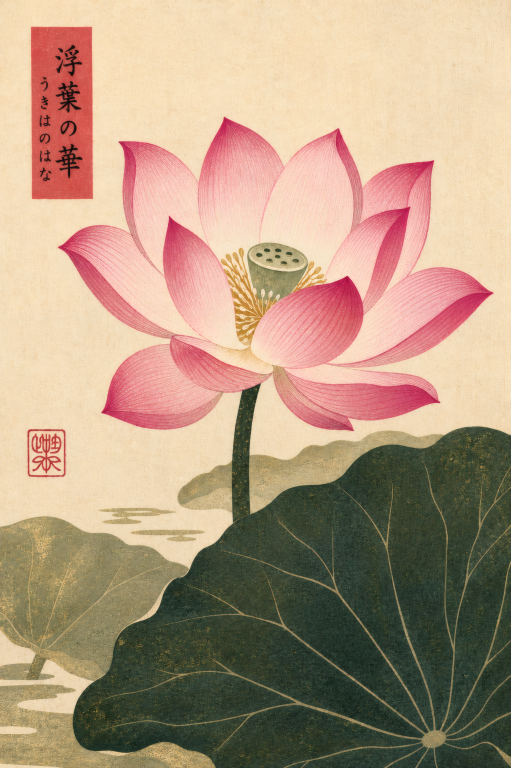 Pink Lotus Bloom