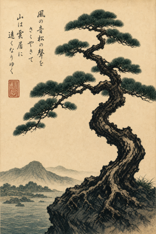 Bonsai Pine Cliff