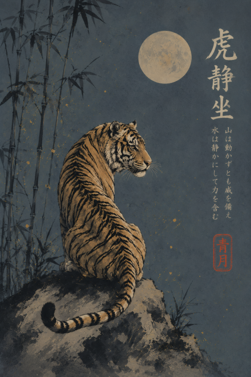 Sitting Tiger Bamboo