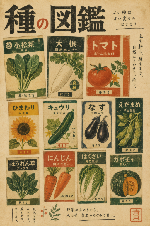 Vintage Seed Packets