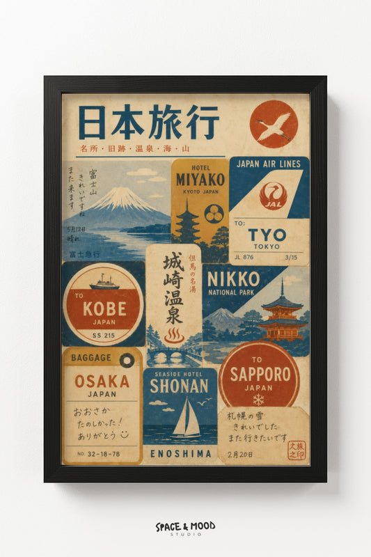 Japan Travel Poster