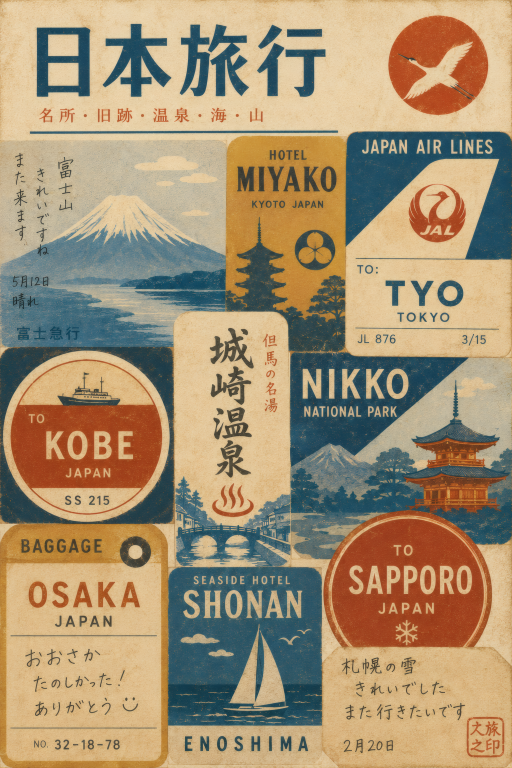 Japan Travel Poster