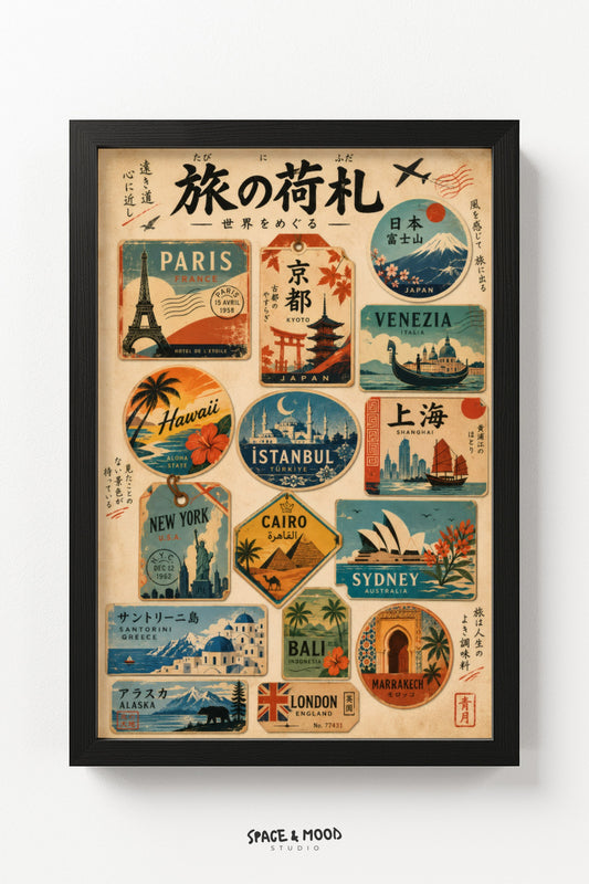 World Luggage Tags