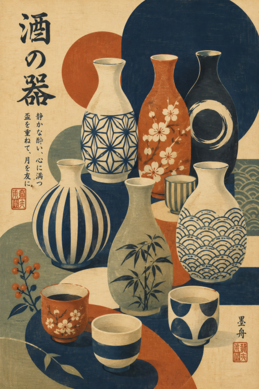 Sake Vessel Pottery