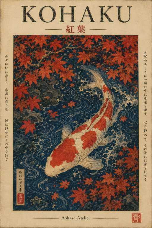 Kohaku Koi Maple