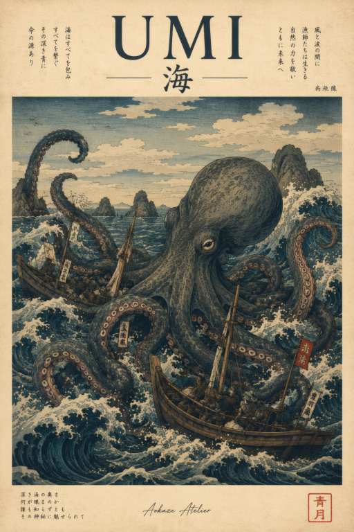 Umi Octopus Waves