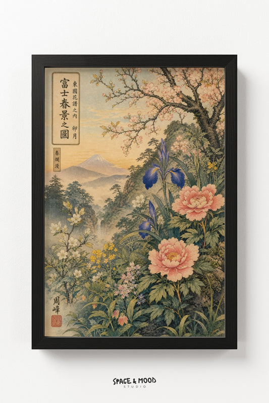 Peony Mountain Landscape