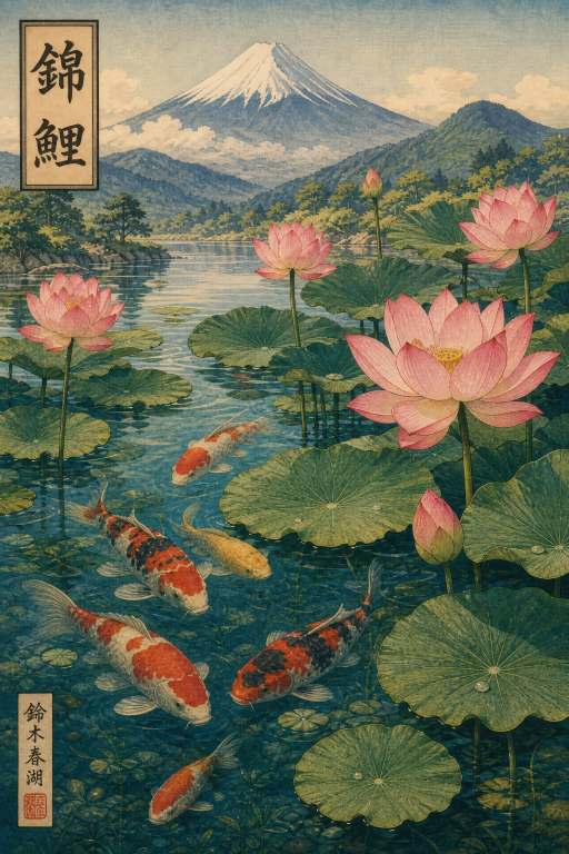Koi Pond Fuji