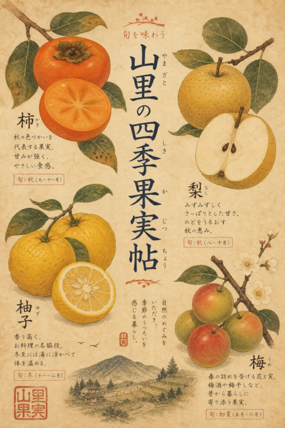 Fruit Harvest Chart