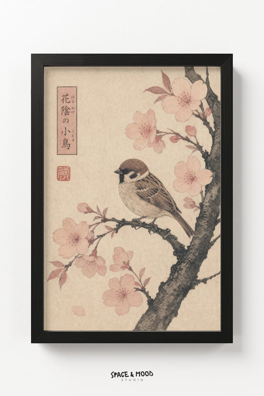 Sparrow Cherry Blossom