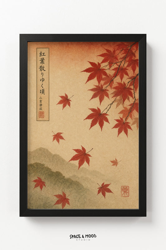 Falling Maple Leaves