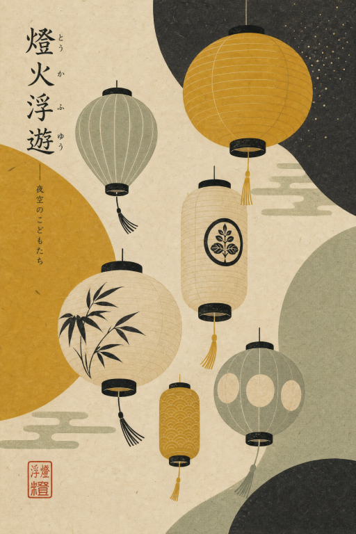 Floating Lanterns Bamboo