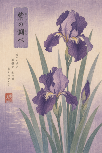 Purple Iris Lavender