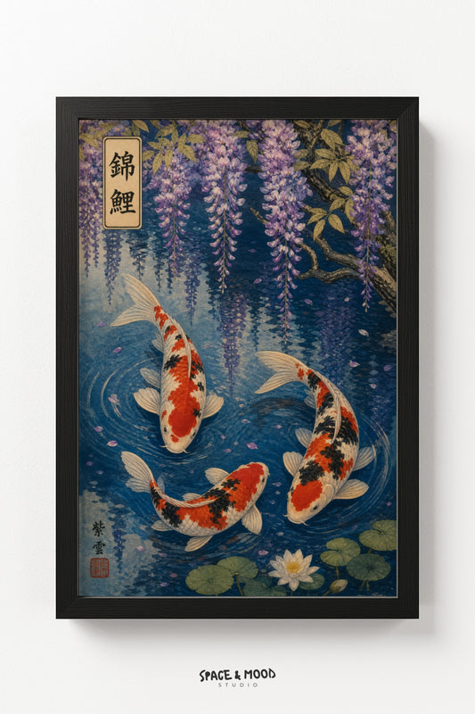 Koi Wisteria Pond II