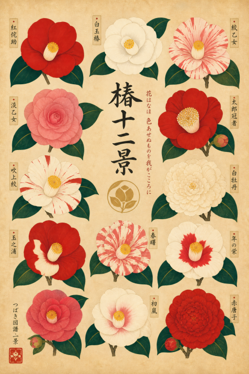Camellia Chart Twelve II