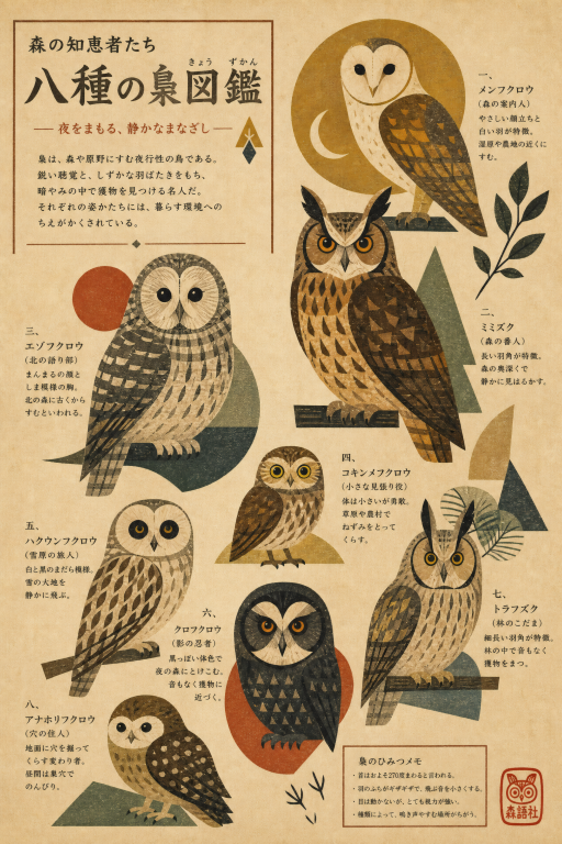 Owl Field Guide Eight