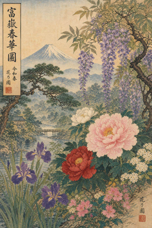 Fuji Peony Wisteria