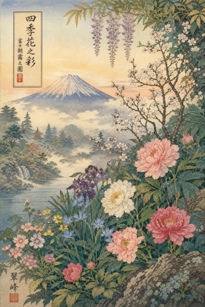 Fuji Four Seasons Floral